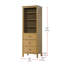Armoire de rangement ouverte pour salle de bain-773128188-777120287