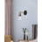 Mekhail 1 - Light Glass Shade Dimmable Classic Armed Wall Sconce-1189202101