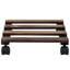 Wood Caddy Plant Stand