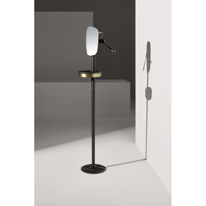 Glan Valet Stand, Fresno Teñido Negro Black Ash