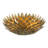 Posie 17-in Aged Gold Flush Mount