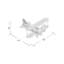 Ornement avion Woodvale