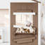 Lit double pleine grandeur en bois massif avec tablette pour fenêtre, crochets latéraux, ampoule et tiroirs-1020775528-1020775531