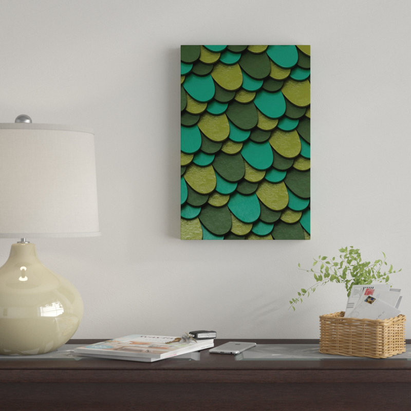 « green balances » par danny fabrice, reproduction d’impression sur toile tendue, H 12 po x l 8 po x P 0,75 po, Toile tendue