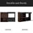 32.5''-58.8'' Extendable & Rotating Shoe Cabinet With 1 Drawer, 90-Degree Corner Cabinet, Multifuctional Storage Combination Cabinet For Living Room, Hallway, Entryway, Black & Walnut
