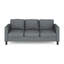 Canapé à accoudoirs carrés 75,9 po Cascata-355802048