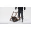 Tabouret de comptoir rembourrÃ© Vannie avec structure en bois massif-1697818764