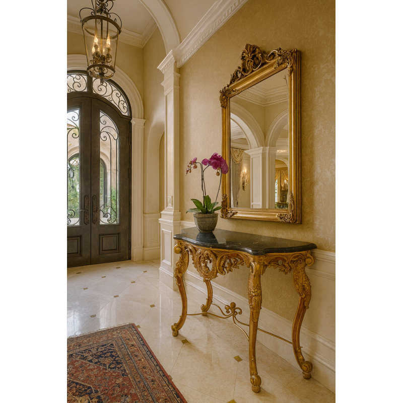 Rosia 49.61'' W Marble Console Table