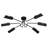 Kharma Steel Semi-Flush Mount