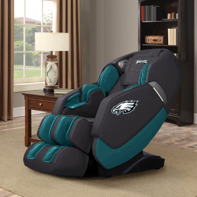Faux Leather Reclining Adjustable Width Heated Massage Chair