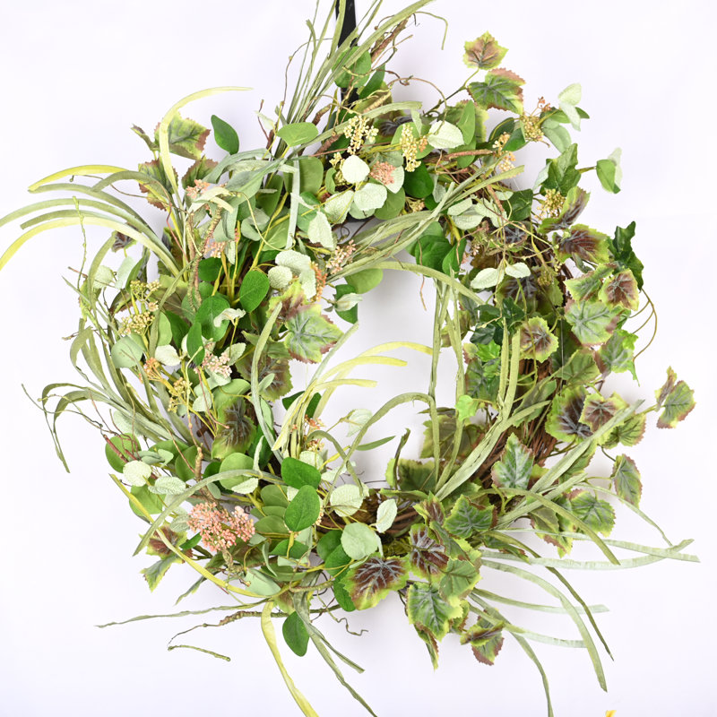 Handcrafted Faux Silk 30'' Wreath