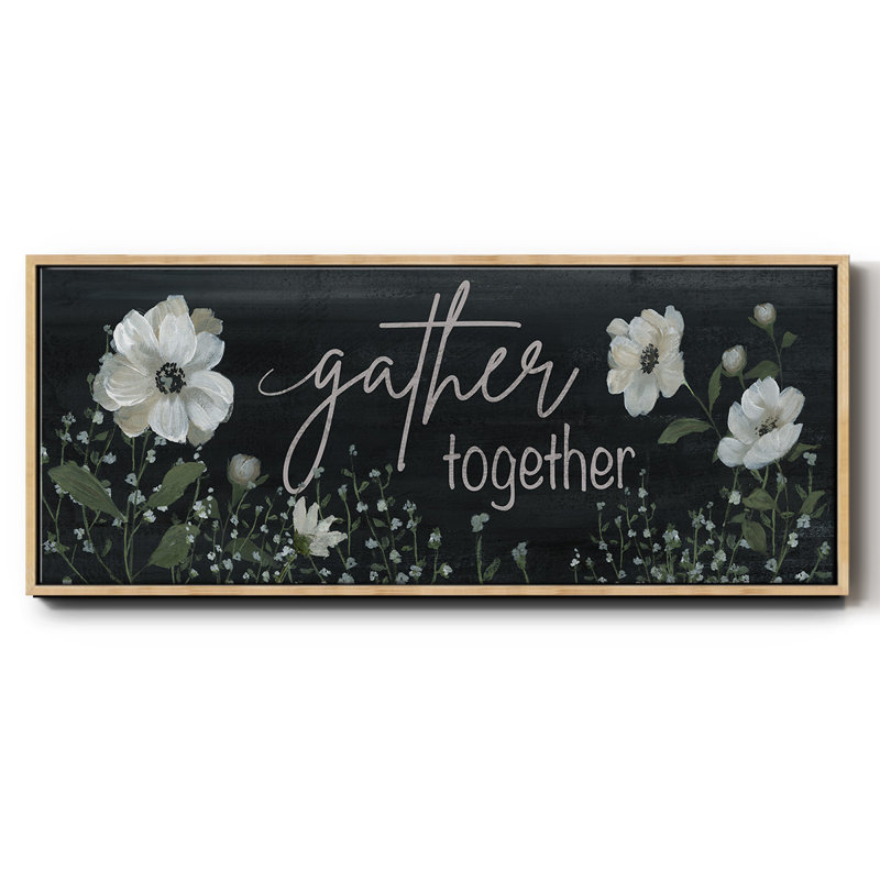 «Gather Together», toile encadrée