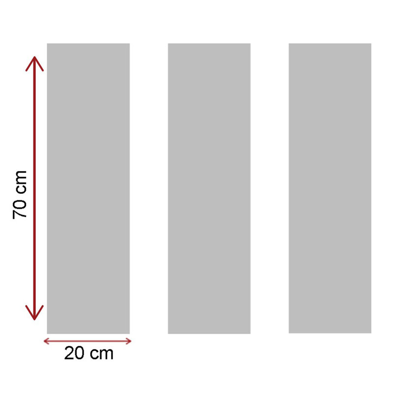 Superbe ensemble de 3 toiles décoratives, 26,0 x 27,6 pouces au total | 100% toile avec cadre 100% bois (épaisseur: 1,2 po) | Parfait pour la décoration de salon, de chambre à coucher ou de bureau, présentoir élégant