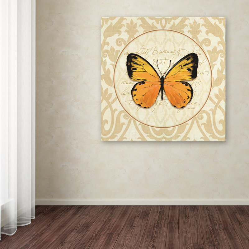 Lisa Audit 'End of Summer V' Butterfly Canvas Art