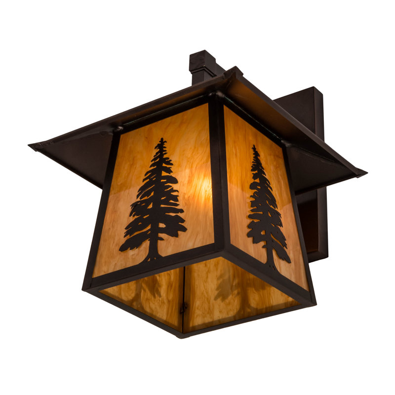 1 - Light Outdoor Wall Lantern