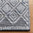 Jacques Hand Woven Viscose/Wool Geometric Rug in Gray-483258921