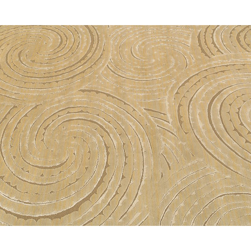 Galaxy Geometric Area Rug in Beige/Neutral, Rectangle 6' x 9'