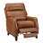 Traditional Oversize Genuine Leather Pushback Recliner-1176625770