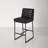 Zest Upholstered Counter Stool with Metal Frame-397742503