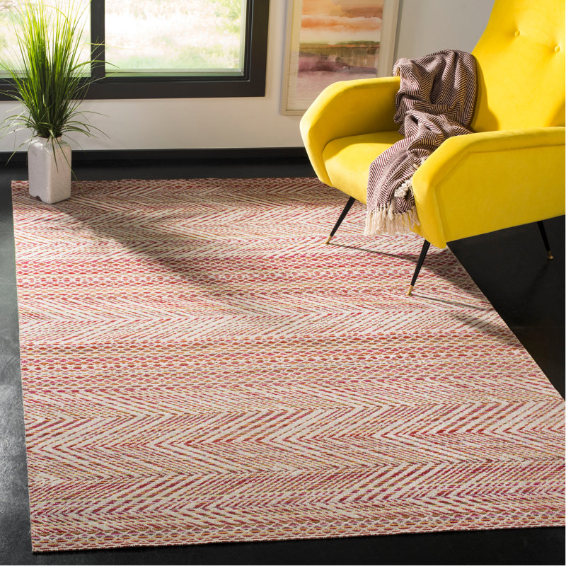 Depuy Performance Chevron Indoor/Outdoor Area Rug, Rectangle 5'1" x 7'6"