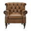 Fauteuil capitonné en cuir Somerset Chesterfield