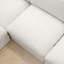 Canapé modulaire rembourré en lin avec revêtement amovible pour salon, chambre à coucher et siège profond-408973208-423325383