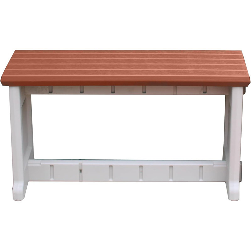 Banc, plateau avec côtés, 1 paquet - Fièrement fabriqué ..., Brun