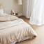 Housse de couette en lin et coton avec fermeture éclair invisible (King, Lin)-134699805-134699810