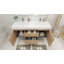 Ensemble de meuble-lavabo double mural 60 po Hartt-1396514907