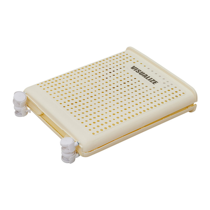 Plastic Laundry Basket with Handles, 50cm H x 37.7cm W x 31cm D