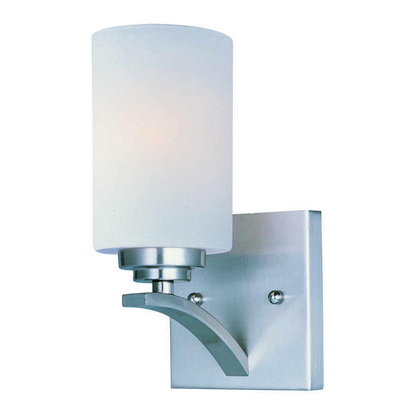 Paulina Armed Sconce, Satin Nickel