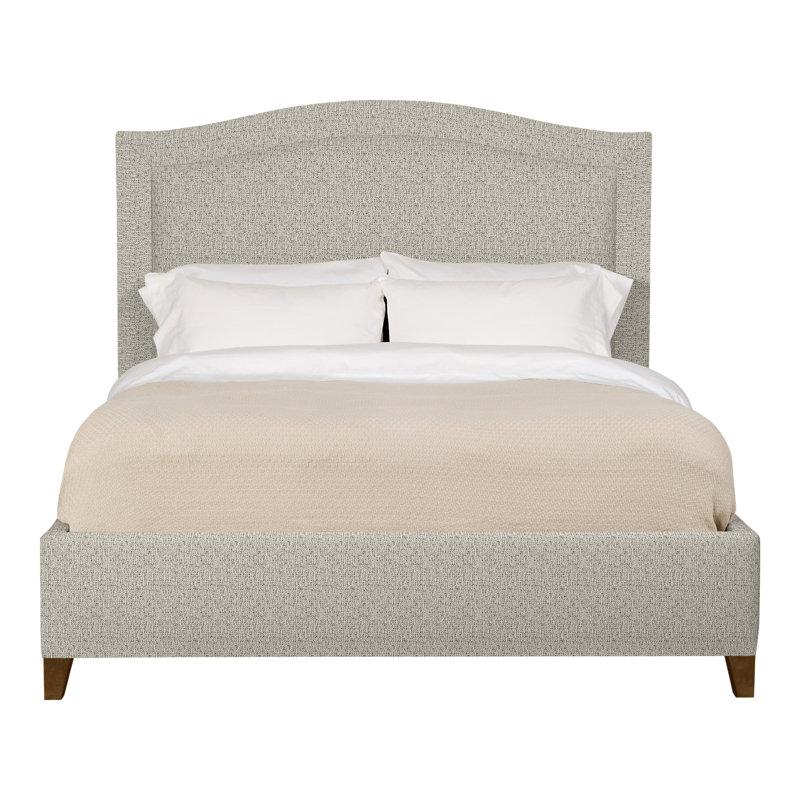 Caroline/Casey Upholstered Bed, Wrenn, Tuck Metal, Queen
