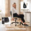 George Oliver Linen Office Chair-1128688051