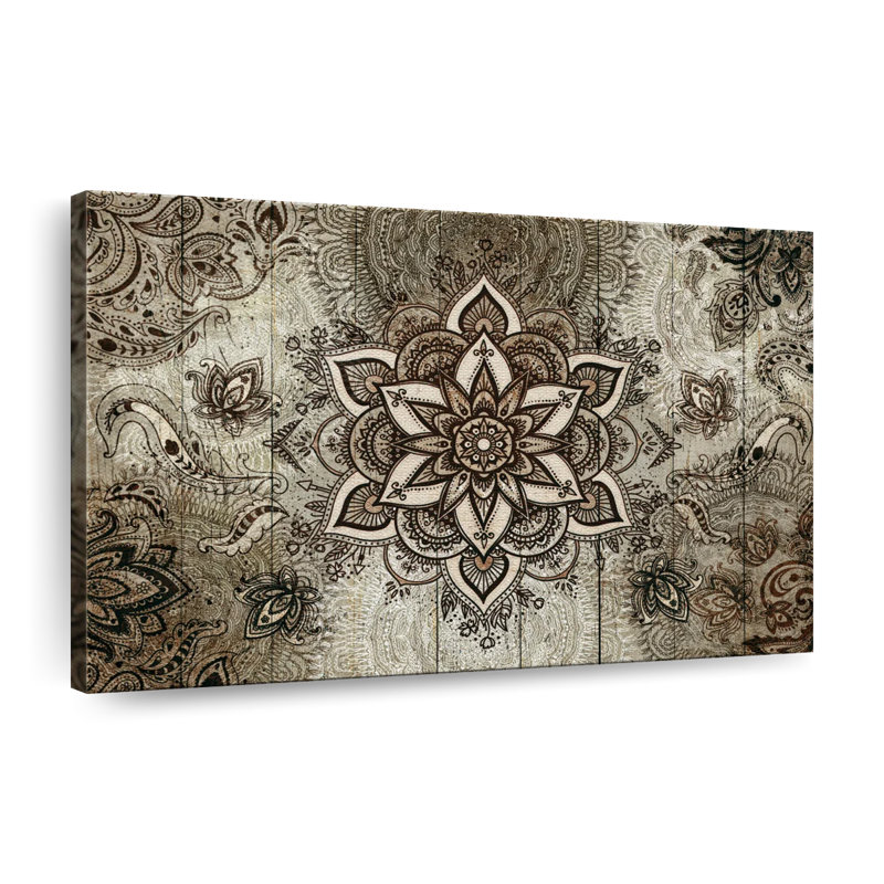 Sur toile, H 51 po x l 34 po x P 1,25 po