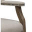 Chaise de jeu à roulettes - Assise de 52,7 cm de large pour un confort optimal, revêtement en tissu facile à nettoyer