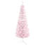 Arbre de Noël neige enneigé, arbre de Noël mince avec branches réalistes et base en plastique pour la décoration intérieure-173531720