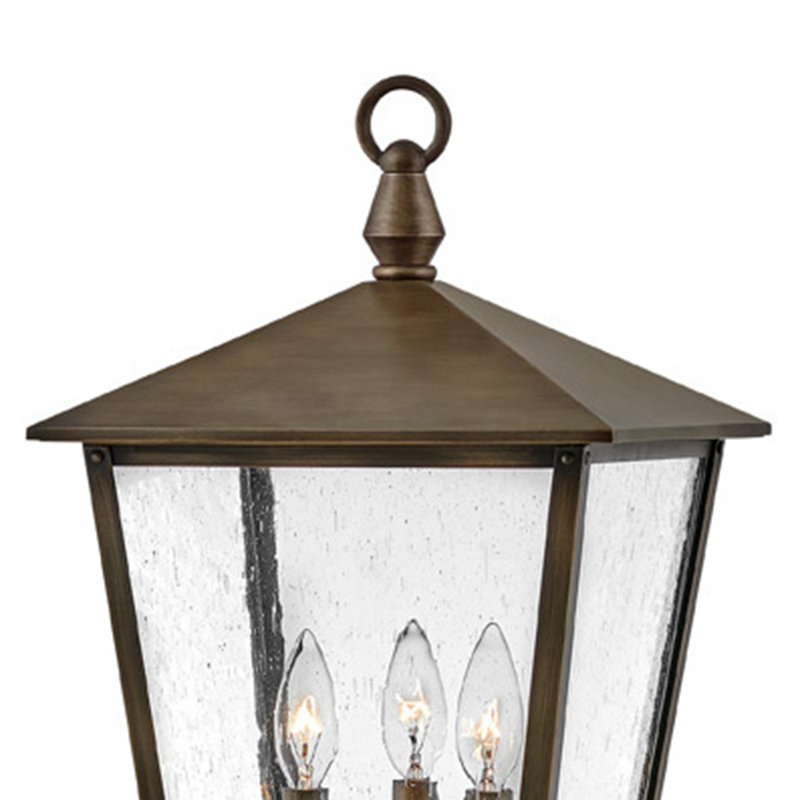 Huntersfield 20.75" H Hardwired Lamp Post (Full), Burnished Bronze