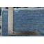 Tapis bleu unique de 9 pi 7 po x 13 pi