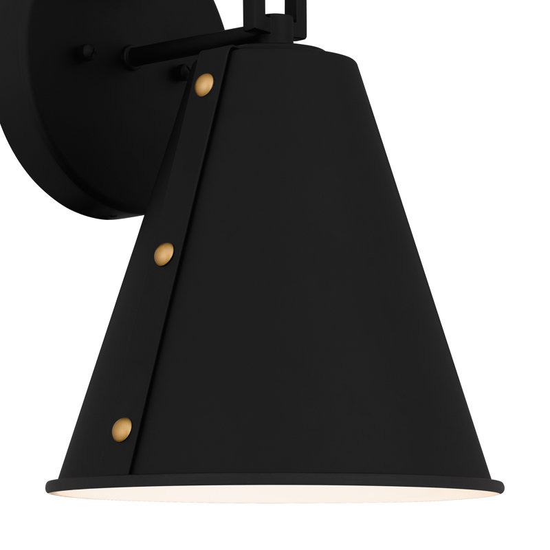 Aluminum Wall Light, Matte Black