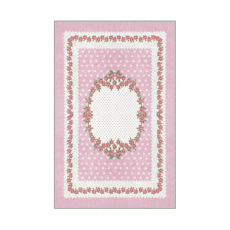 Luxurious Woven Carpet, 2.6 x 4.0 ft | 100% Polyester, 650 g/m², 8 mm Pile Height | Antibacterial, Non-Slip Underside | Machine Washable & Easy Care | Perfect for Home Decor, Living Room & Bedroom