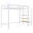 Full Size Murphy Bed With Desk And Bookshelf, White-1102411486-1102411480