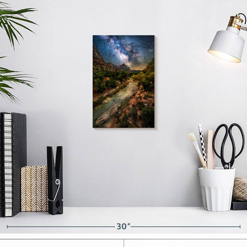 Alvord Galaxy Night Sky, 12" H x 8" W