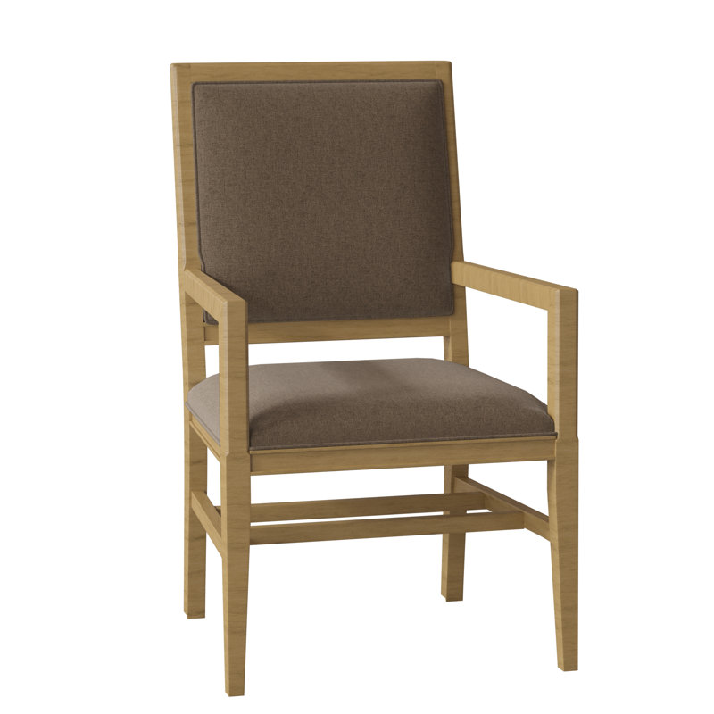 Fauteuil Brady, 3155 Lin, Noisette