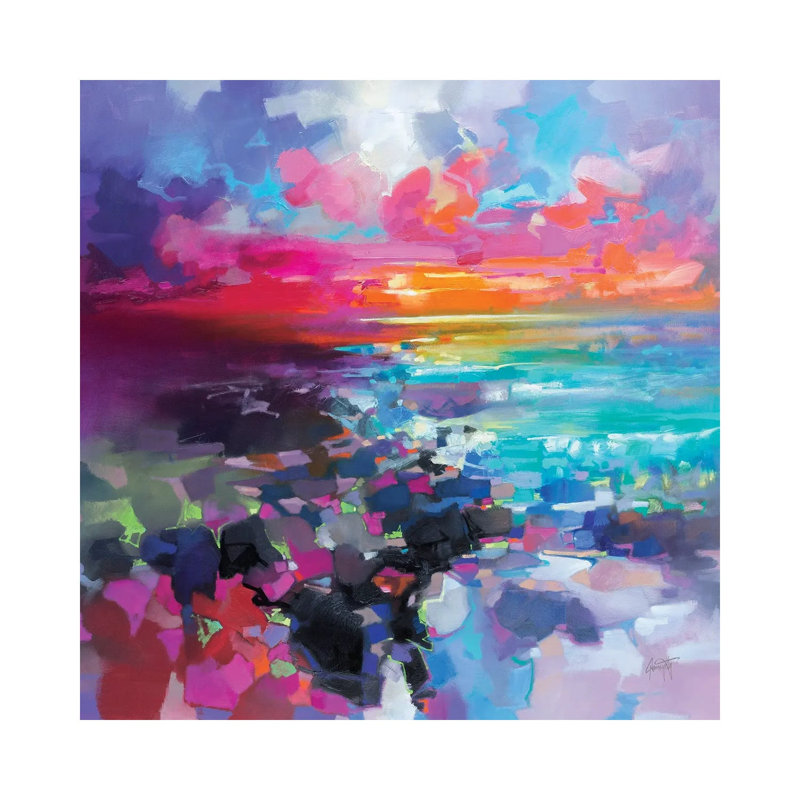 Barra Sunset Fragments by Scott Naismith - Wrapped Canvas Print, 93.98cm H x 93.98cm W x 1.905cm D