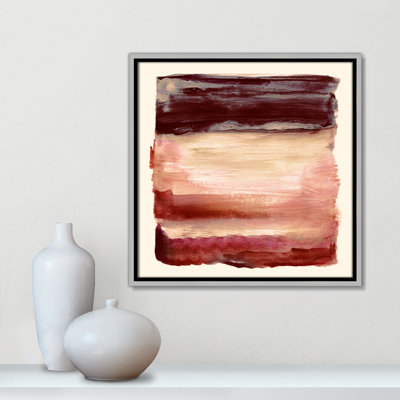 Burgundy Sky I Print by Nan