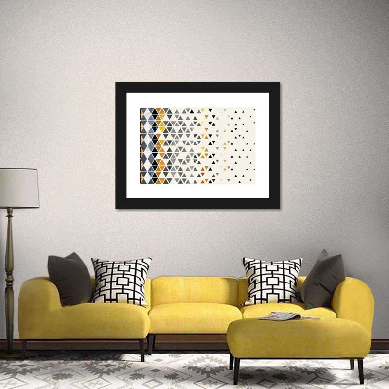 «Triangle Madness», reproduction sur toile, H 24 po x l 38 po x 1,25 po