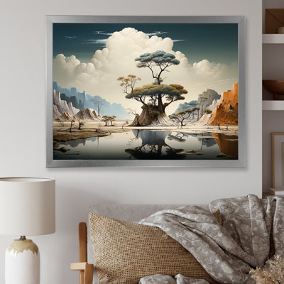 «Mind-Blowing», art mural paysage abstrait