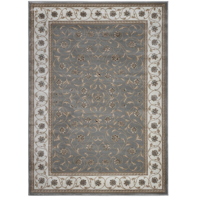 Tapis gris Ackermanville, Rectangle 3 pi 3 po x 4 pi 11 po