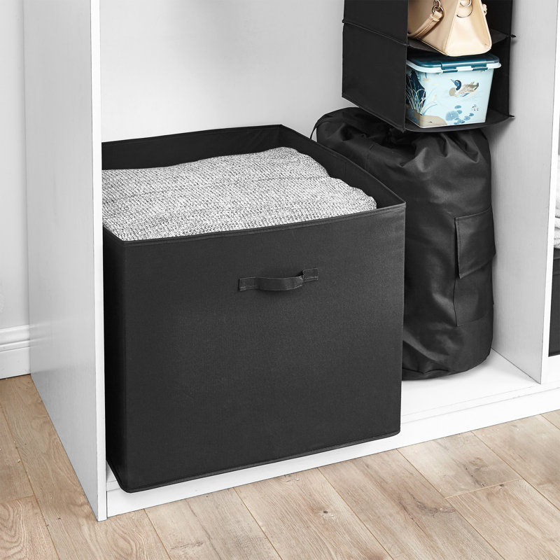 Cube surdimensionné pliable - Rangement Tusk® College - alliage, Noir
