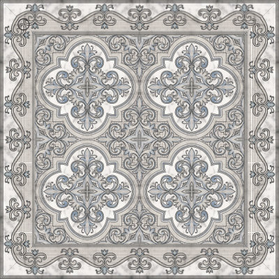 Drawit Gray Cushioned Kitchen Mat